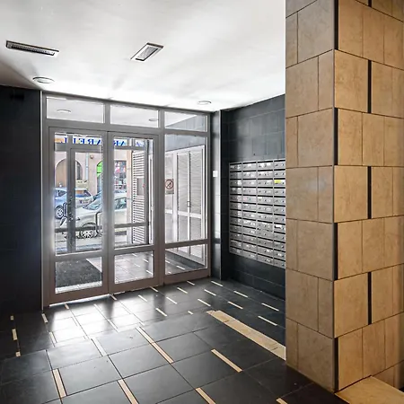 Modern New 2 Bedrooms 8th Floor Apartment Budapest